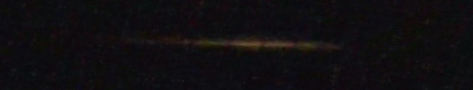 Unprocessed fireball image