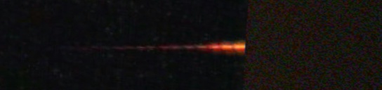 Unprocessed fireball image