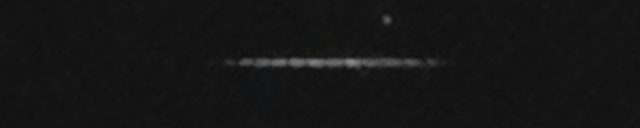 Unprocessed fireball image