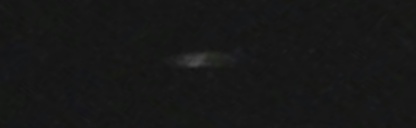 Unprocessed fireball image