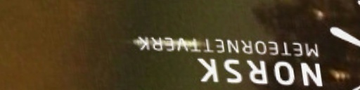 Unprocessed fireball image