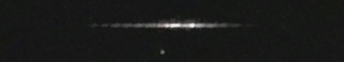 Unprocessed fireball image