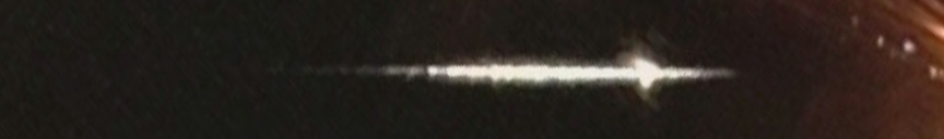 Unprocessed fireball image