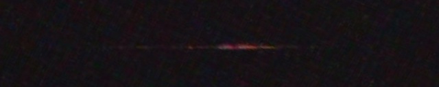 Unprocessed fireball image