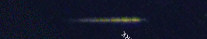 Unprocessed fireball image