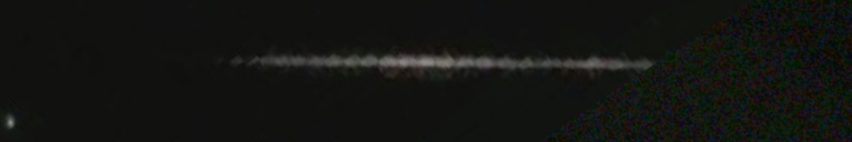 Unprocessed fireball image