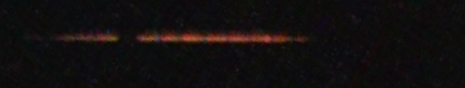 Unprocessed fireball image