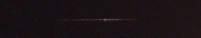 Unprocessed fireball image