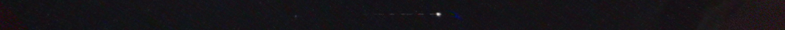 Unprocessed fireball image