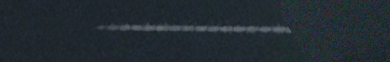 Unprocessed fireball image