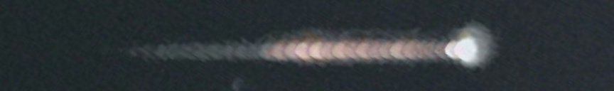 Unprocessed fireball image