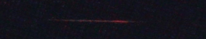 Unprocessed fireball image