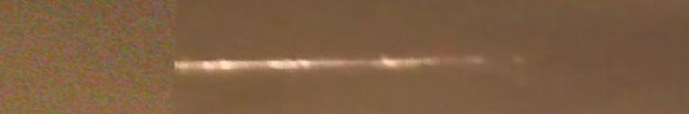 Unprocessed fireball image