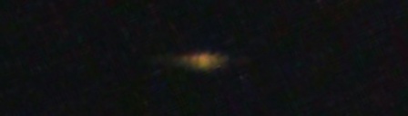 Unprocessed fireball image