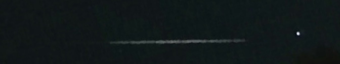 Unprocessed fireball image