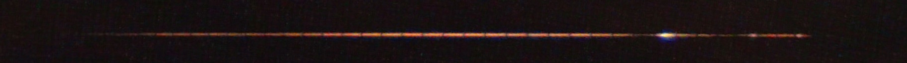 Unprocessed fireball image