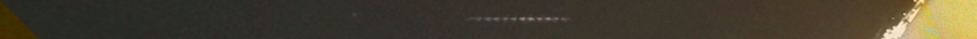 Unprocessed fireball image