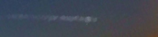 Unprocessed fireball image