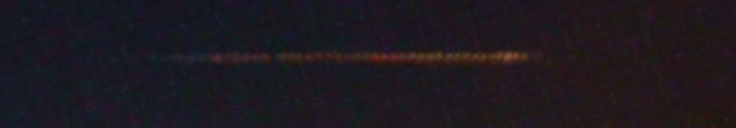 Unprocessed fireball image