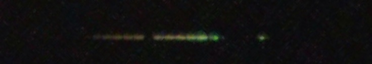 Unprocessed fireball image