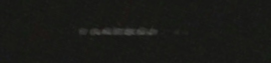 Unprocessed fireball image