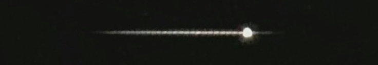 Unprocessed fireball image
