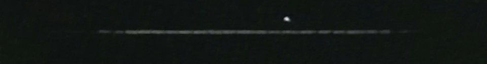 Unprocessed fireball image