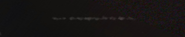 Unprocessed fireball image