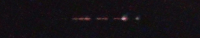 Unprocessed fireball image