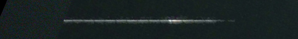 Unprocessed fireball image