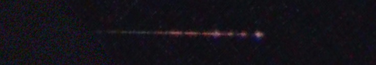 Unprocessed fireball image