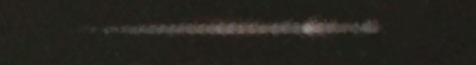 Unprocessed fireball image