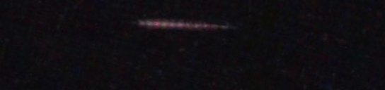 Unprocessed fireball image