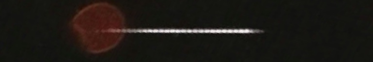 Unprocessed fireball image