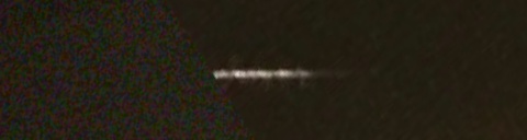 Unprocessed fireball image