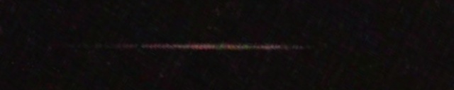 Unprocessed fireball image