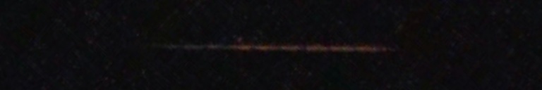 Unprocessed fireball image