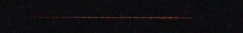 Unprocessed fireball image