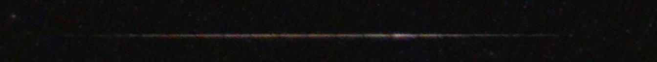 Unprocessed fireball image