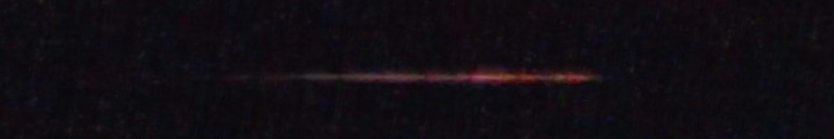 Unprocessed fireball image