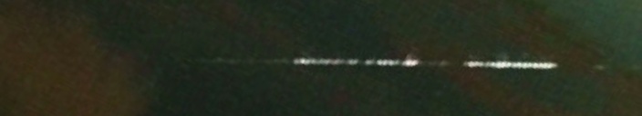 Unprocessed fireball image