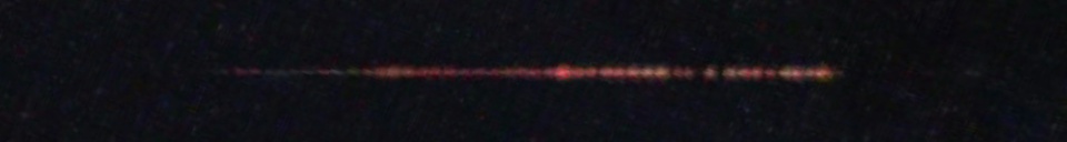 Unprocessed fireball image