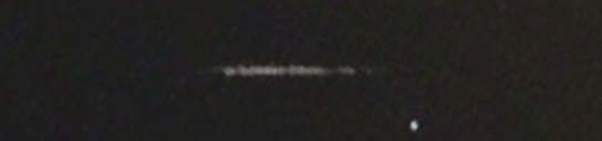 Unprocessed fireball image