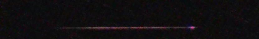 Unprocessed fireball image