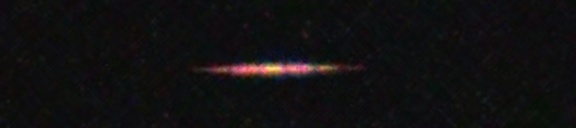 Unprocessed fireball image
