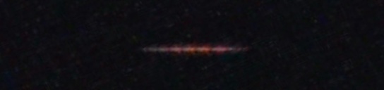 Unprocessed fireball image