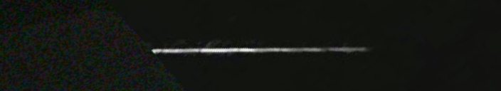 Unprocessed fireball image