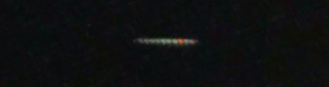 Unprocessed fireball image