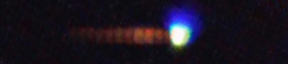 Unprocessed fireball image