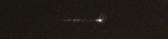 Unprocessed fireball image